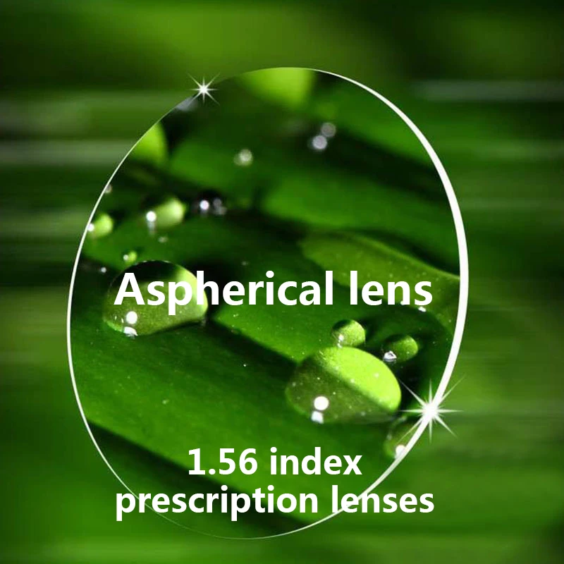 Top quality 1.56 refractive index clear lens eyes optical glasses
