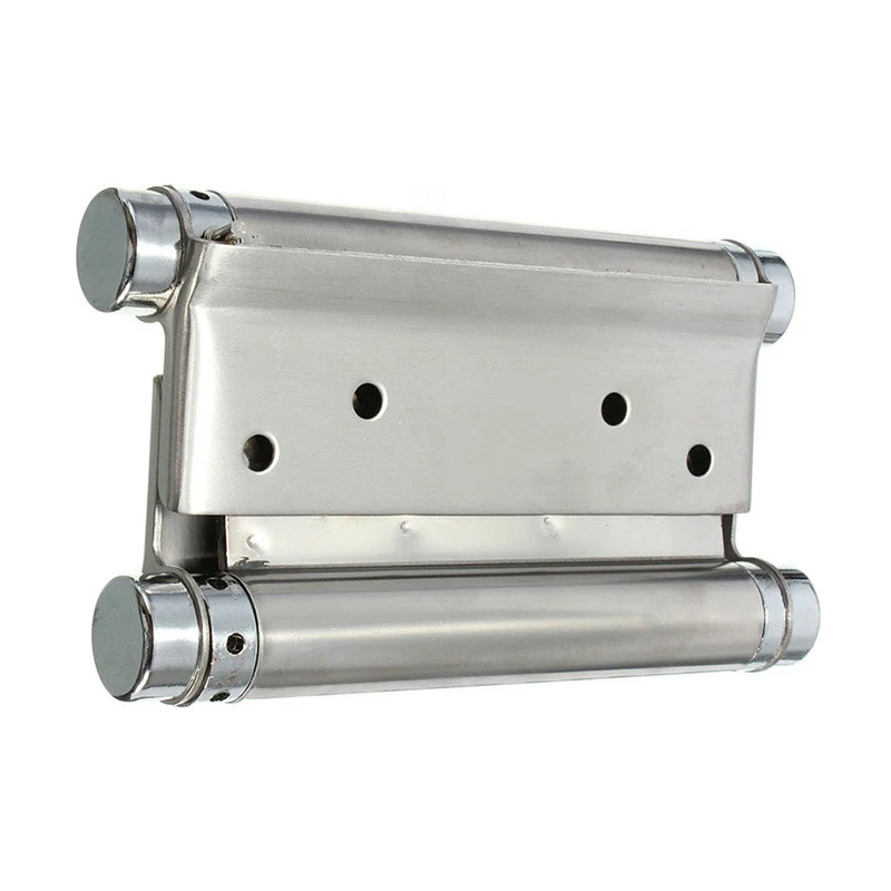 

1 Pair 76mm Double Acting Spring Hinge For Cafe Salon Door Swing Self-closing Double Action Spring Hinge 3" 76mm Stainless Steel