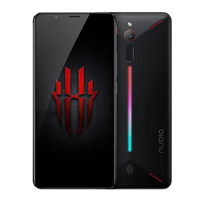 Мобильный телефон Nubia Red Magic Game, 6 дюймов, четыре ядра, 6 ГБ, 64 ГБ, 24 МП, полный экран, отпечаток пальца, Android 8,1, 4G, LTE, мобильный телефон - Цвет: 6GB 64GB Black