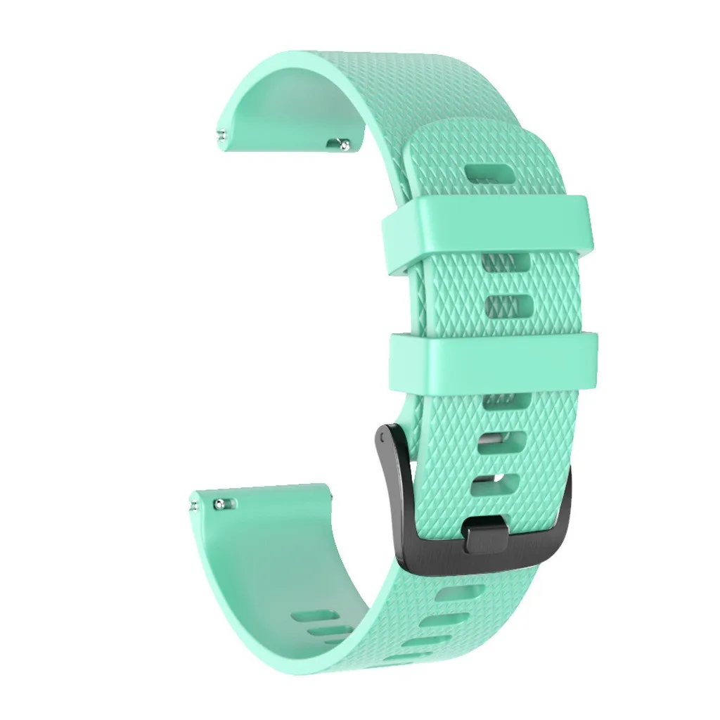 Small Silicone Replacement Sport Wirst Band Watch Strap For Garmin Vivoactive 3 - Цвет: D