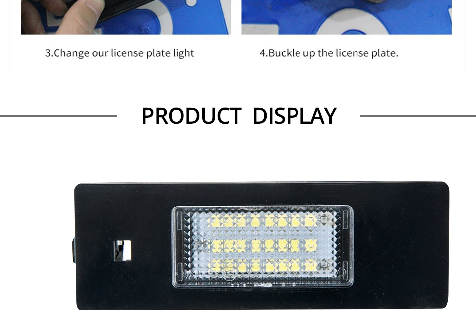 LED SMD License Plate Lights For BMW_10