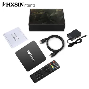 

VHXSIN 10PCS/LOT HK1 PRO 4GB LPDDR4 64GB ROM Android 8.1 TV Box Amlogic S905X2 Quad Core USB 3.0