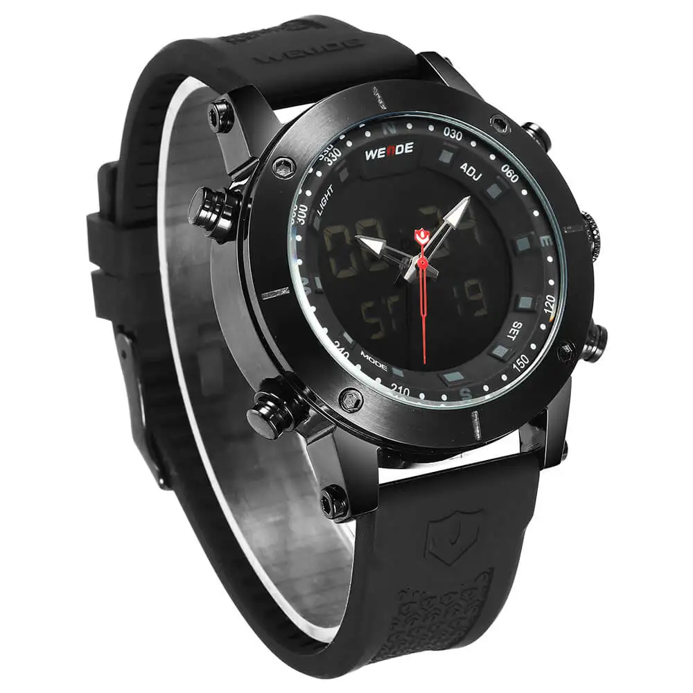 WEIDE luxury LCD digital Sport fitness watch alarm clock Silicone Water Resistant best selling 2018 product s electronic watches