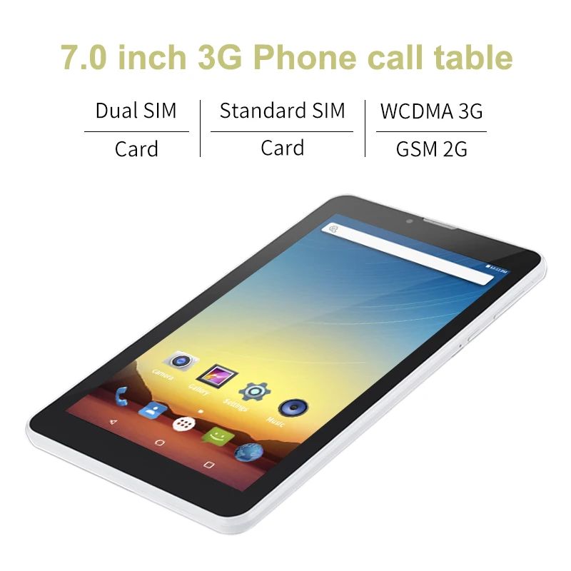 Aoson S7 + 7 дюймов 3G Телефонный звонок планшетный ПК 1 Гб 16 ГБ Android 0 четырехъядерный