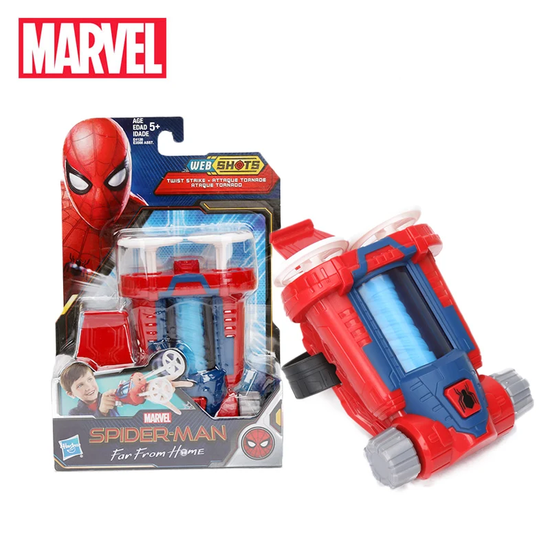 spider man toy with web