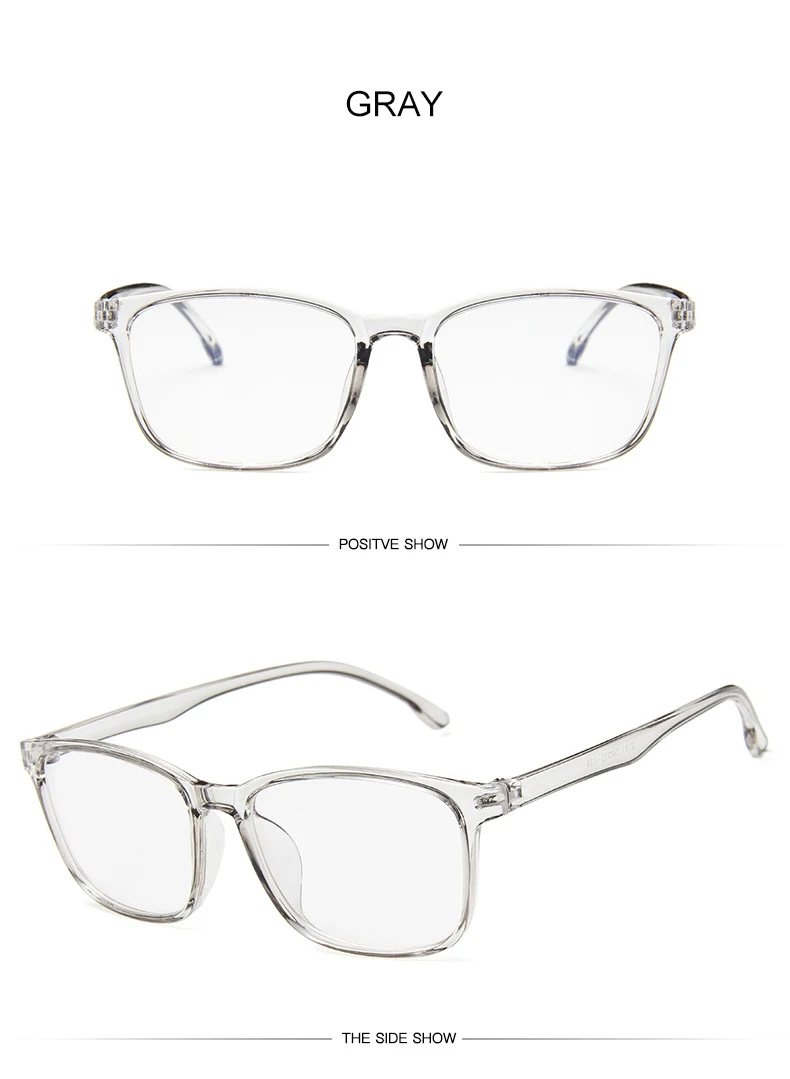 LS JOH Модные прозрачные очки оправы для очков для женщин квадратная рамка для очков мужские очки оправа очки