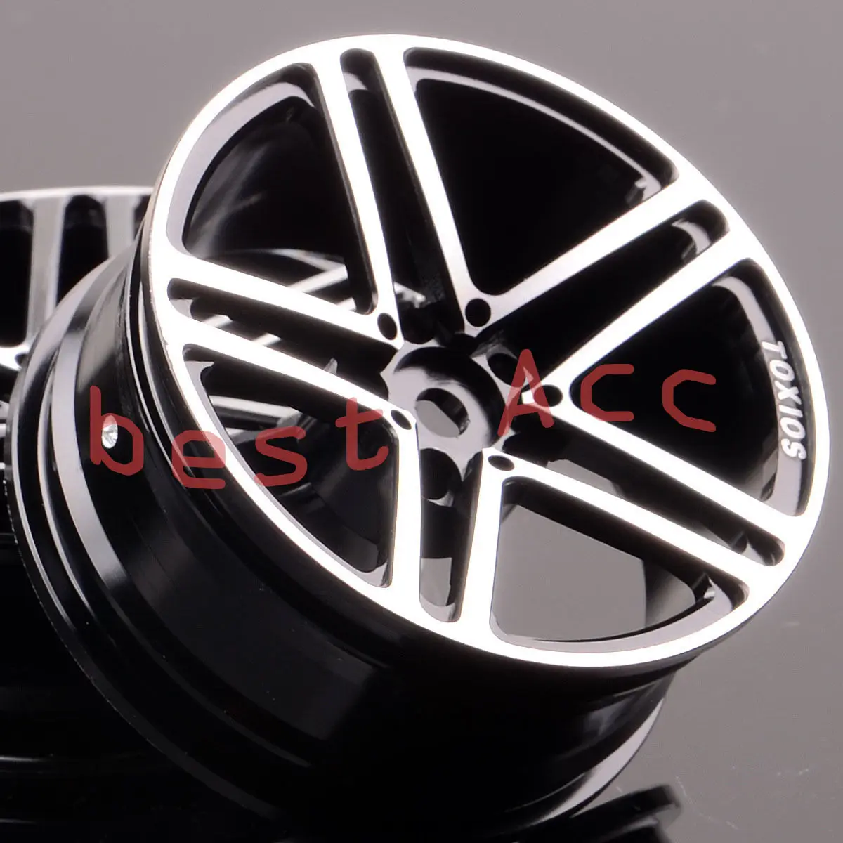 Внедорожный Дрифт Sakura HSP Tamiya 5 спиц AMG Ступица колеса автомобили 4xwheels Rim 1054 черный