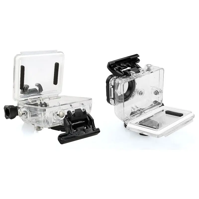 Водонепроницаемый защитный корпус прозрачный чехол для GoPro Hero 3 3 + 4 Go Pro унций