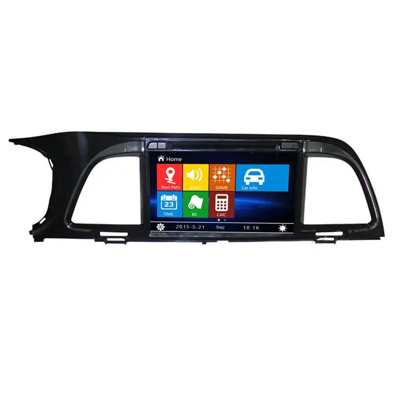 Clearance 8" in-dash Car DVD player with GPS navigation BT/TV USB SD,audio Radio stereo,car multimedia headunit for KIA K4 2014 2015 2016 1