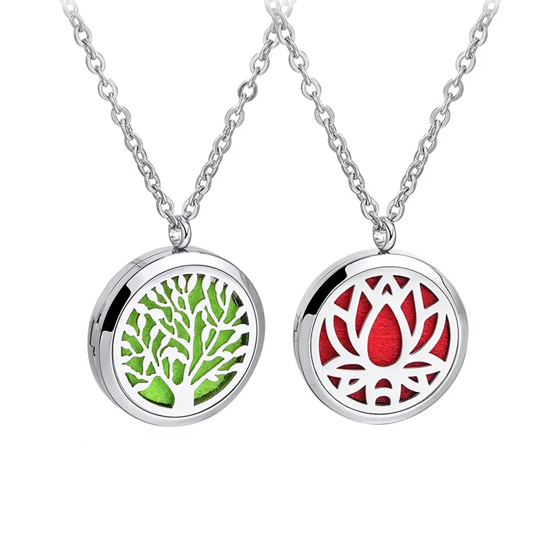 Aromatherapy Necklace Essential Oil Diffuser Necklace For Gift with