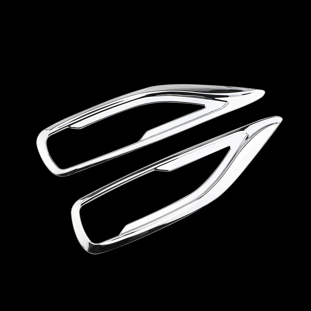Carmilla 2016 2017 задний противотуманный светильник для Toyota SUV FORTUNER SW4 ABS хромированные