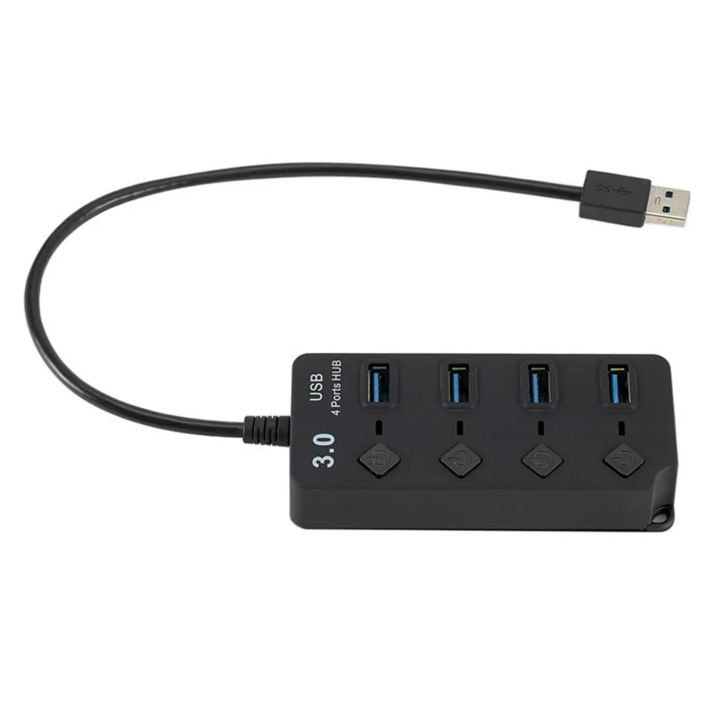

USB Hub 4 Port Expander USB 3.0 Hub High Speed Multi USB Splitter 3.0 Hab 3 Hub 3.0 Multiple USB3.0 For PC