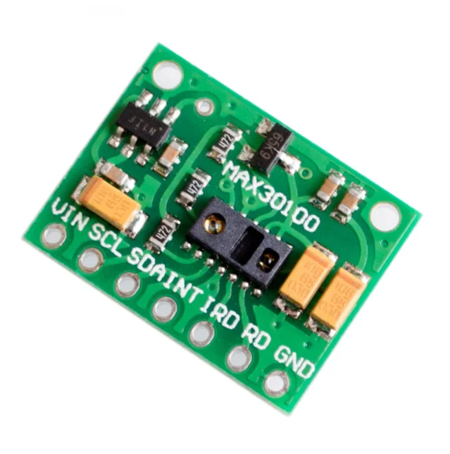 

MAX30102 Heart Rate Pulse Breakout / Blood Oxygen Sensor Module MAX30100 Pulse Oximeter Heart-Rate Sensor