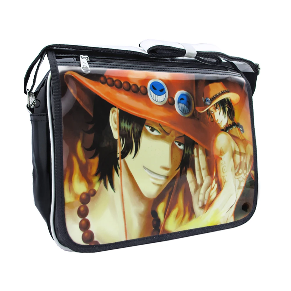 Casual Zipper Crossbody School Japanese Anime Designer OnePiece Cosplay Student Shoulder Bag