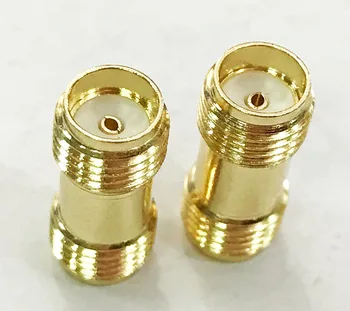 

50pcs SMA Female to SMA female Jack Straight RF Adapter Connector