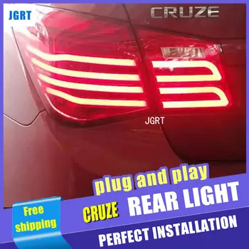 

Car Styling for Chevrolet Cruze Taillight assembly New Cruze Sedan LED TailLight GLK LED Rear Lamp DRL+Brake with hid kit 2pcs.