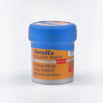 

1pc High quality Solder Paste Original HK Mechanic XG-50 Sn63/Pb37 For soldering iron Hakko 936 Saike 852D Soldering Flux