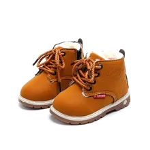 Лидер продаж; детская обувь; Ботинки martin для мальчиков; зимние плюшевые теплые ботинки принцессы для девочек; модные ботинки в британском стиле