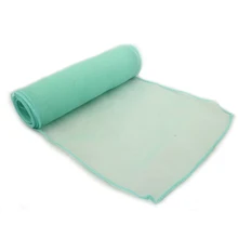 50 шт. Тиффани зеленый органза стул пояса/вечерние ленты для свадебных стульев, вырезки из органзы высшего класса материал