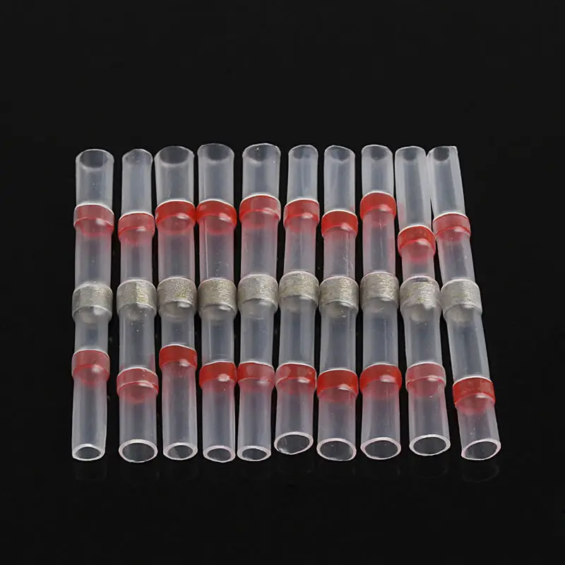 

New High quality 40Pcs 4 Sizes Solder Sleeve Heat Shrink Tube Wire Terminal Connectors Waterproof