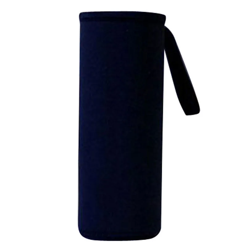 TOP!-Neoprene Cup thermal insulation cup cover Water Bottle Cover holder 360ml- 550ml 360Ml black