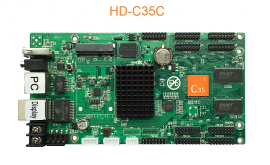 HD-c35 Full color LED display control card 5