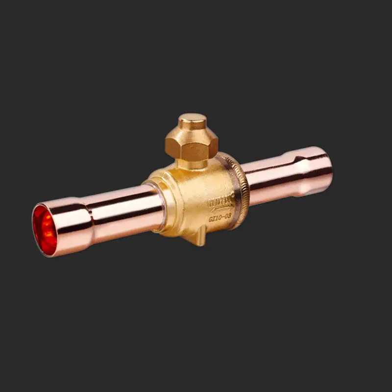 Welding Refrigeration Ball Valves 12 32mm For Central Air Conditioning