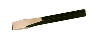 

24*300mm hex chisel, 6 point chisel, nonmagnetic beryllium bronze flat chisel, explosion proof Non sparking Safety tools.