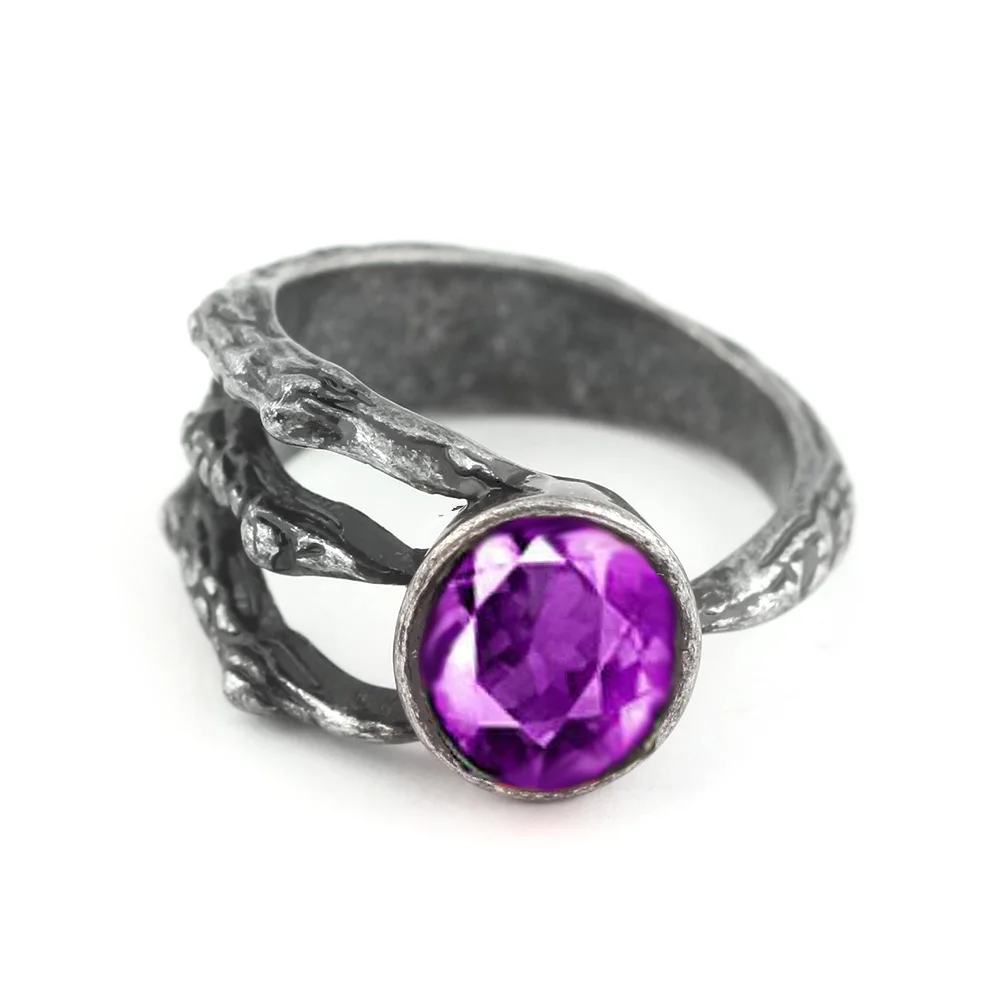 New Demon Paw crystal Ring men and women fashion jewelry