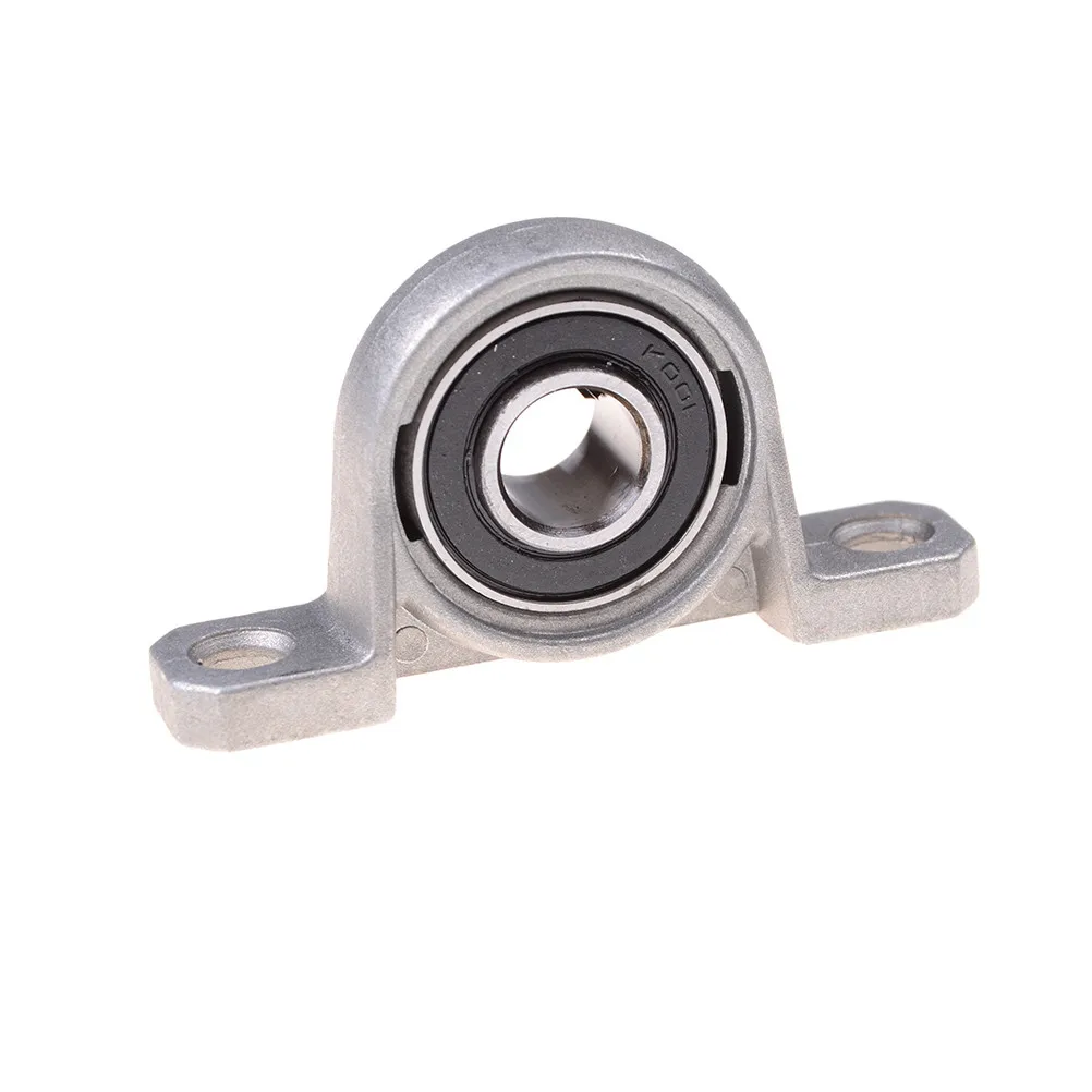 2pcs Pillow Block Bearings Flange Zinc Alloy Auto Self Adjust Center