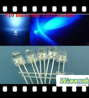 Светодиодный дисплей p10 для улицы синий 320*160 мм|led display module|p10 outdoorcolor led |