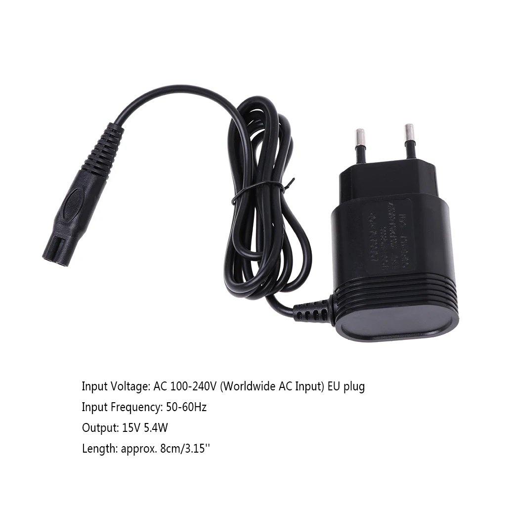 2-зубец Зарядное устройство EU Plug Мощность адаптер для электробритвы PHILIPS HQ8505/6070/6075/6090