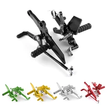 CNC для Kawasaki Ninja400 Ninja 400 аксессуары для мотоциклов CNC Алюминиевые Регулируемые задние наборы Rearset подножка колышки для ножных опор 18 CNC для Kawasaki Ninja400 Ninja 400 аксессуары для мотоциклов CNC Алюминиевые Регулируемые задние наборы Rearset подножка колышки для ножных опор 18