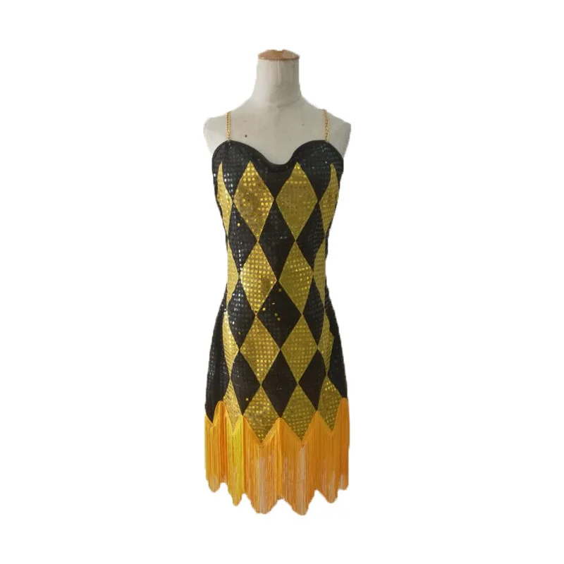 

Sexy Derss Suicide Squad Harley Quinn Cosplay Costume High Quality Dress Customized Custom Made