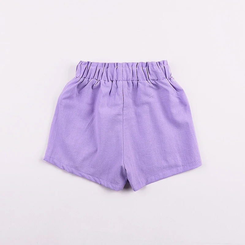 Candy color baby girls shorts cotton mix children shorts kids for girls clothes toddler girl clothing