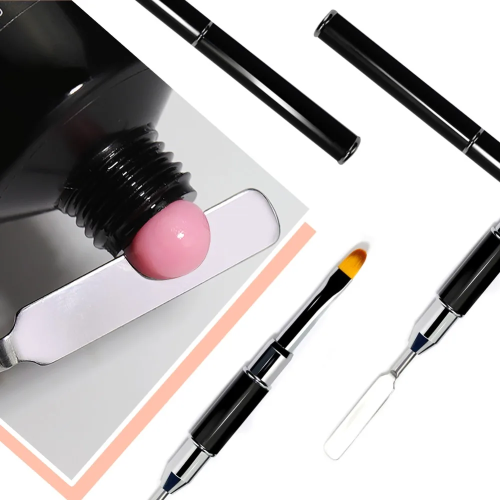 

COSCELIA Poly Gel Set Nail Extension Set For Manicure 4pc 30ml Quick Builder Gel Camouflage Gel Tools Kit Brush
