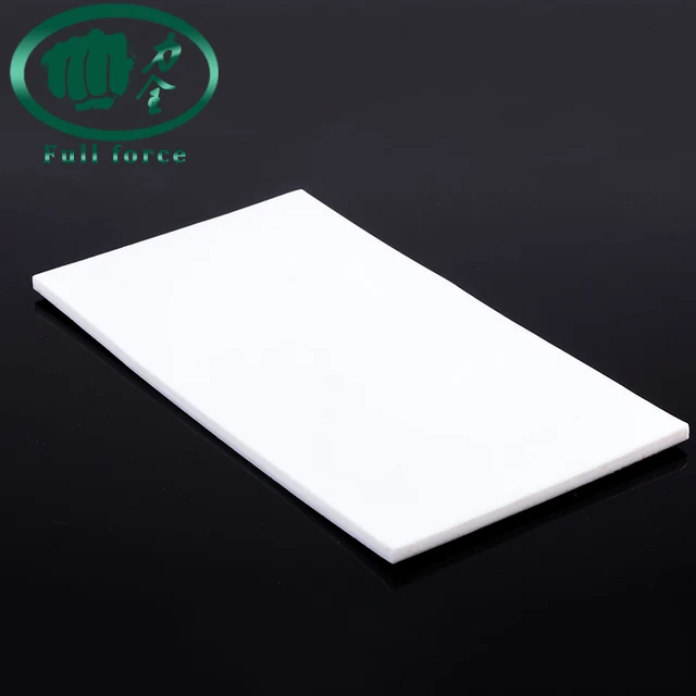 1pcs ptfe sheet teflon plate polytef plate size custom made 300mm teflon gasket sheet