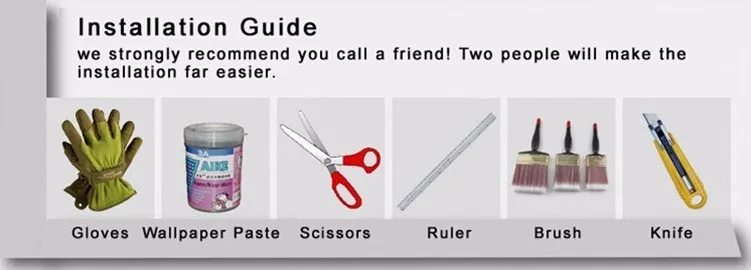 utensílios para pintura e tratamento de parede