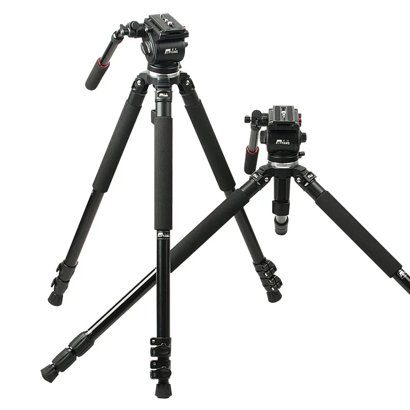  Jieyang tripod JY0509A professional camera SLR hydraulic damping bird 65mm bowl head