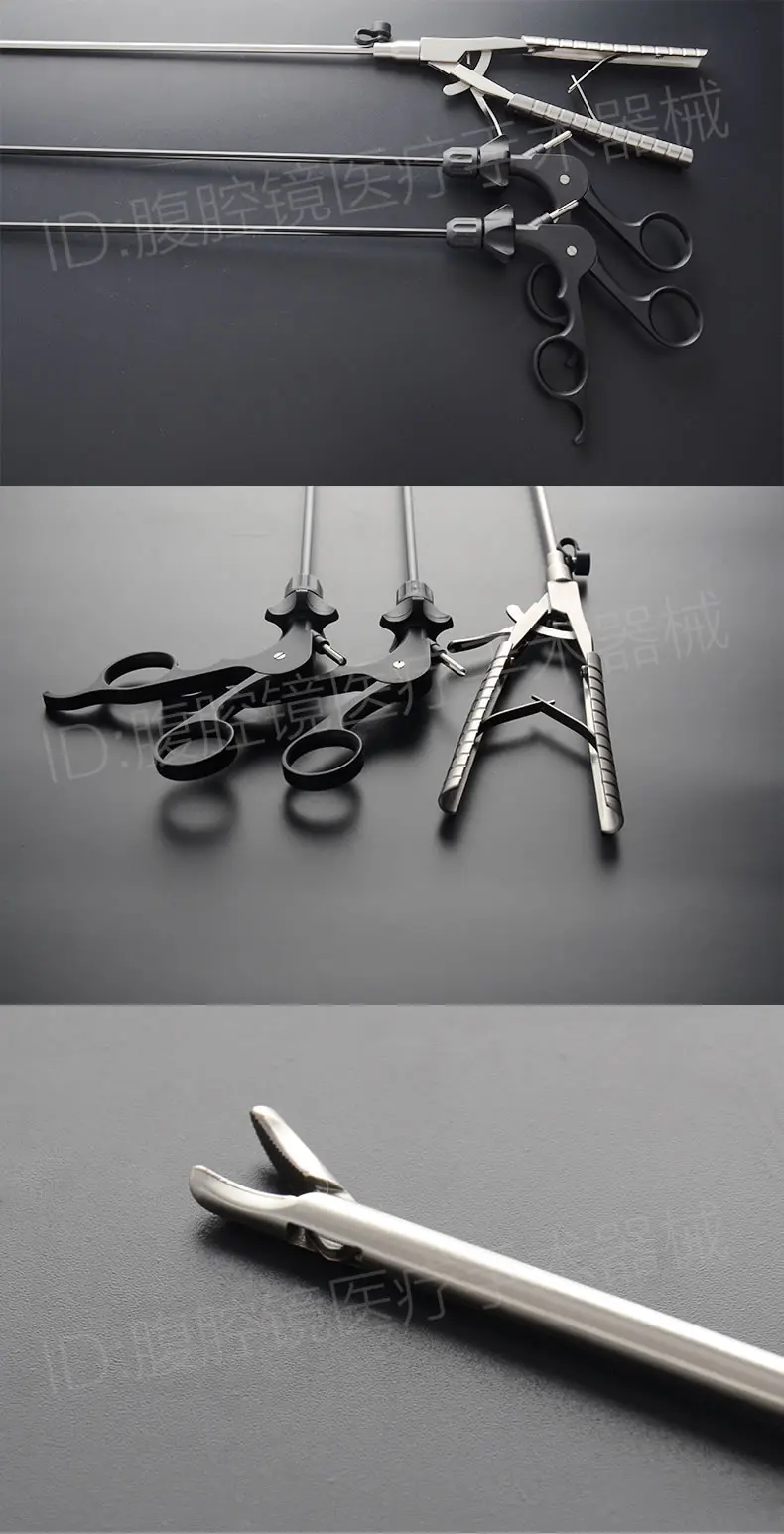 

V-shaped needle separation pliers curved scissors laparoscopic simulation training equipment 3 pcs set