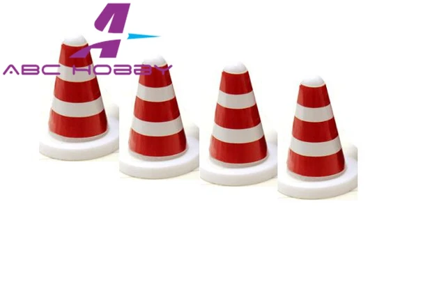 112 116 110 Rouge Et Blanc Mini Cônes De Signalisation 2 Pièces