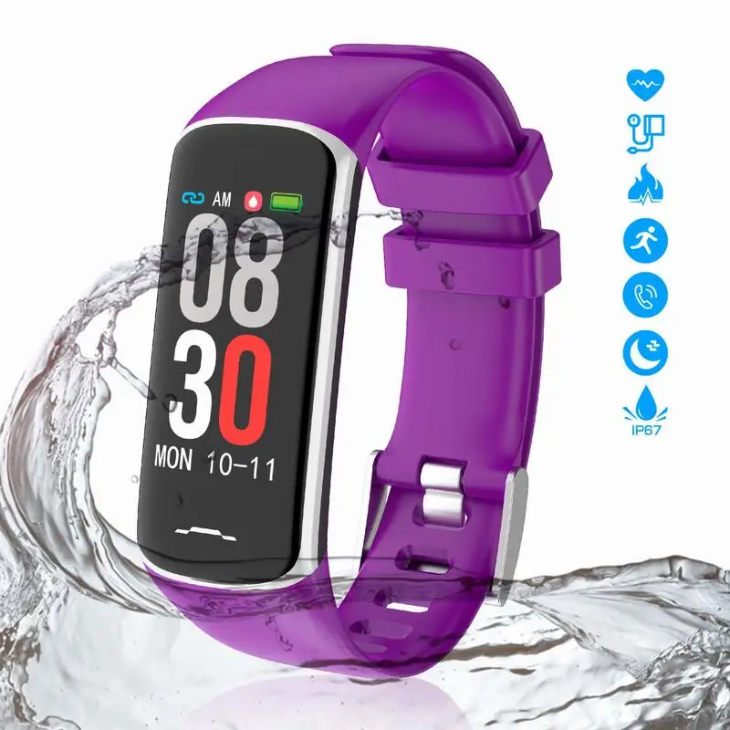 

Sport Fitness Bracelet Smart Watch Heart Rate Blood Pressure Monitor Sleep Monitor Pedometer Fitness Tracker fitbits Smart Band