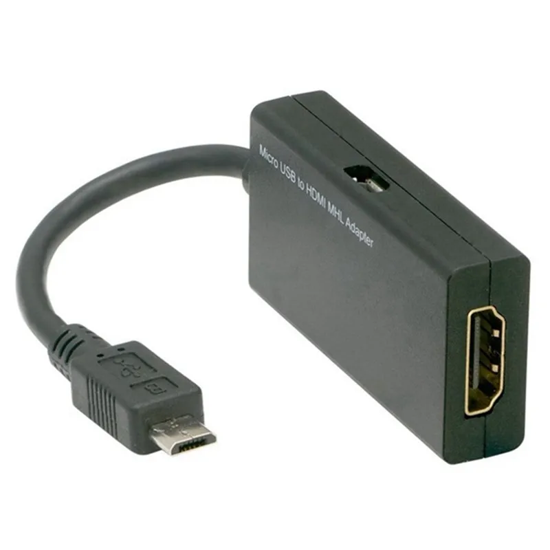Micro-USB к HDMI адаптер для ТВ-монитора 1080 P HD аудио кабель и преобразователь видеосигнала HDMI для Samsung Huawei HTC MHL устройства