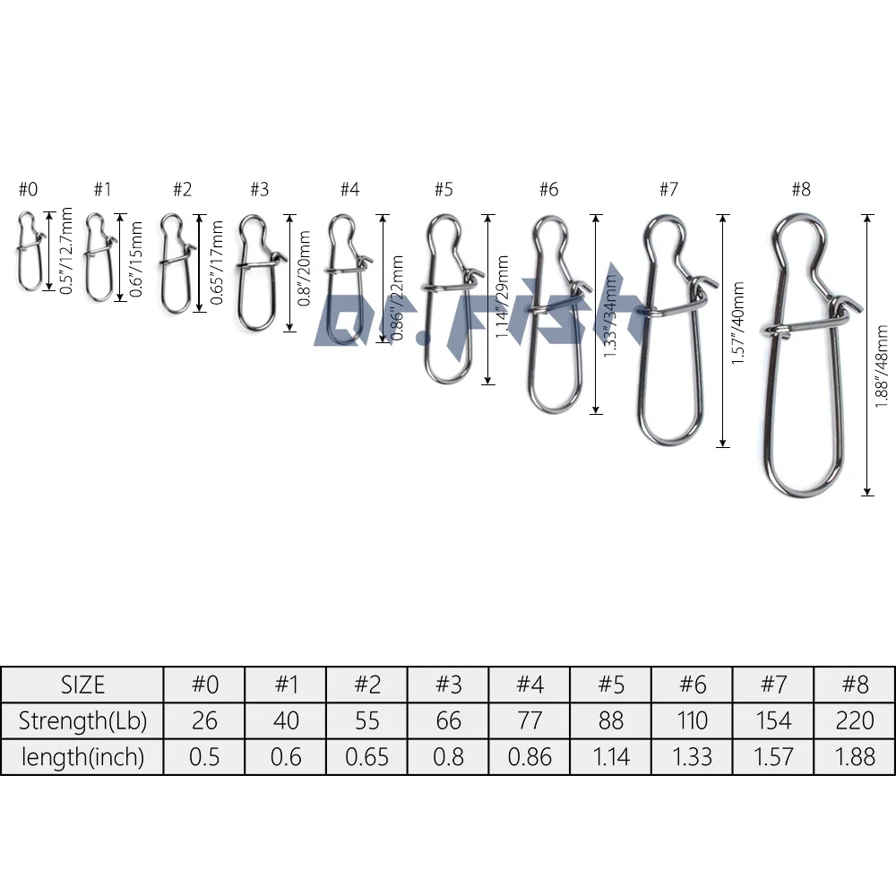 25-220Lb рыболовный Дуо-замок хорошая оснастка из нержавеющей стали для снастей зажим Fastlock поворотный оснастка Блокировка снасти Разъем бас форель
