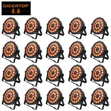 TIPTOP 100 Вт 24 светодиодный s PAR64 DMX-512 3 Вт 110-220 В светодиодный сценический лазерный светильник DJ Par RGB вечерние дискотеки/семейный DJ светильник ing, US Plug 20XLOT