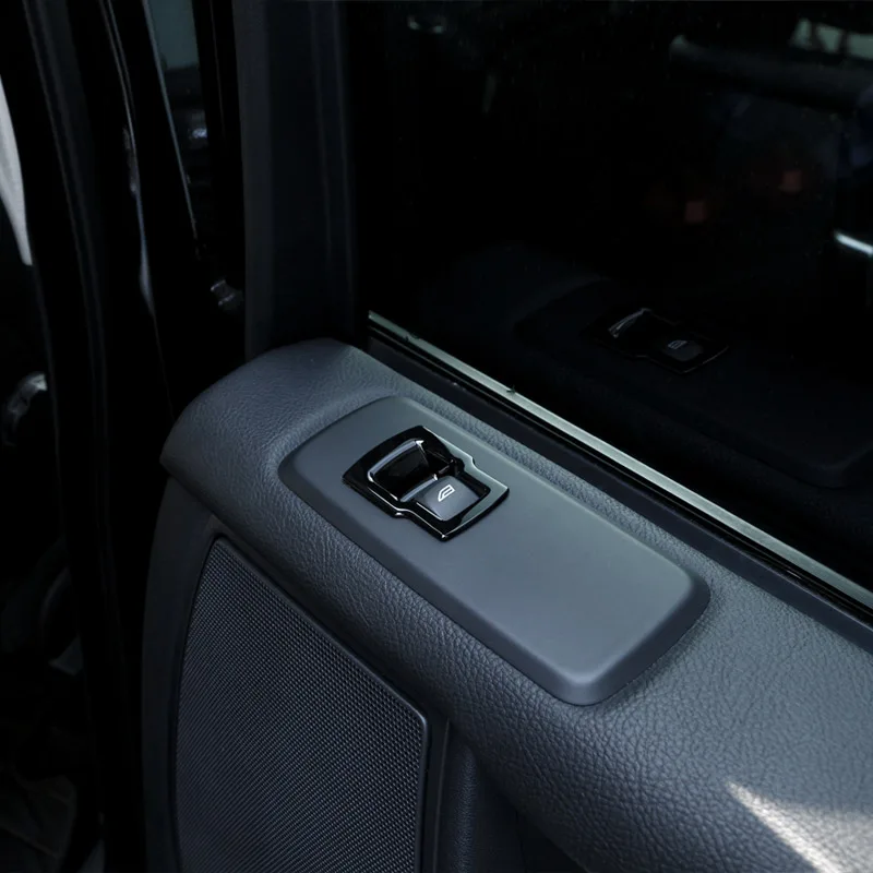 Для Land rover Дискавери 4 LR4 2010- ABS Глянцевая черная кнопка Подъема Окна Накладка для Range rover Sport 2009-2013