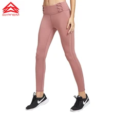 SYPREM Yoga Pants Women Mesh High Waist Yoga Pink Leggings For Sports High Elastic New Sexy Girls Yoga Pants Leggings,18FP3019 high rise mesh pannel yoga leggings