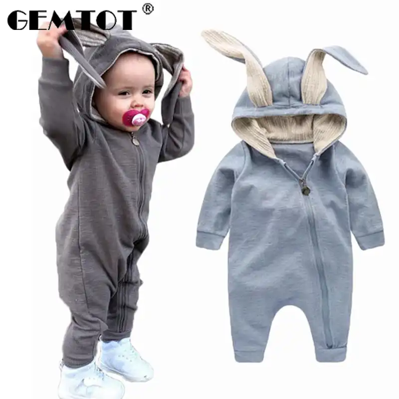 Gemtot Peleles Para Bebe De Dibujos Animados Conejo Monos Para Nino Y Nina Ropa Para Bebe De 0 A 2 Anos K1 Primavera Y Otono Novedad Autumn Baby Rompers Baby Rompersbaby Jumpers Clothes