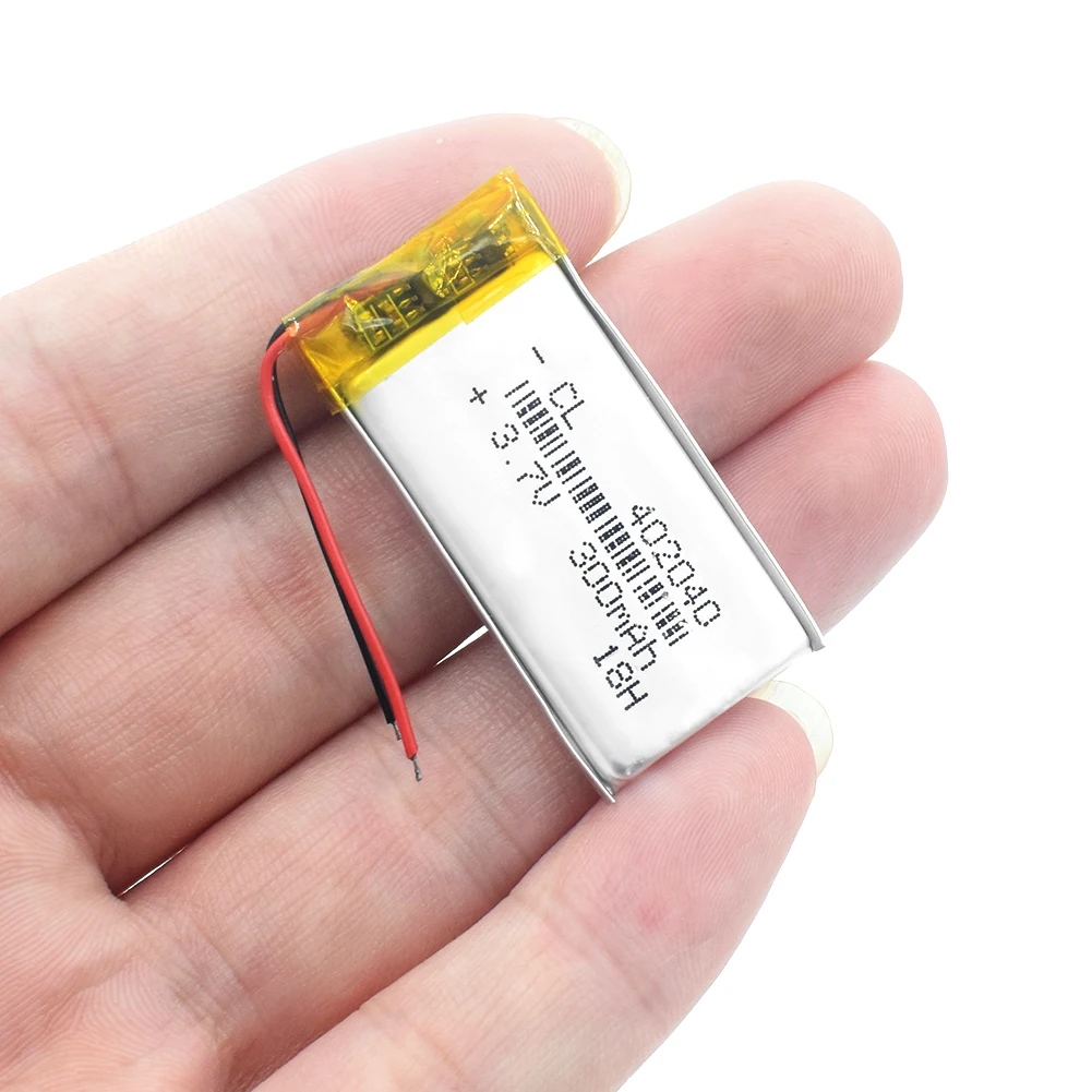 

3.7V,380mAH,[402040] Polymer lithium ion / Li-ion battery for TOY,POWER BANK,GPS,mp3,mp4,mp5 smart watch,watchband,speaker