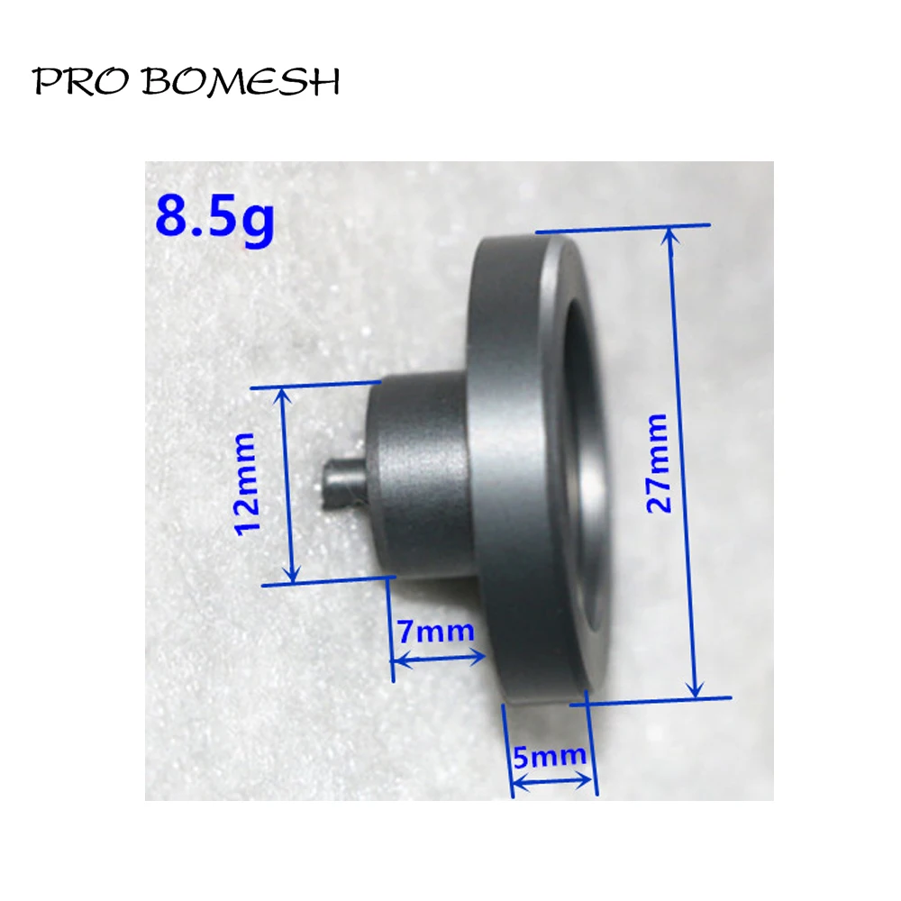 Pro Bomesh 5 шт./партия 8,5 г алюминиевая боковая Торцевая заглушка Анальная пробка DIY Удочка компонент ремонт аксессуар